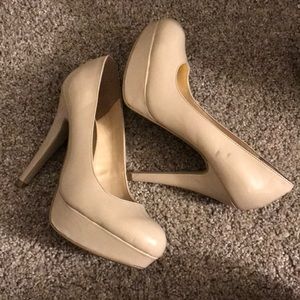 Guess Shoes - Guess nude heels size 6.5 Guess Shoes - Guess nude heels size 6.5